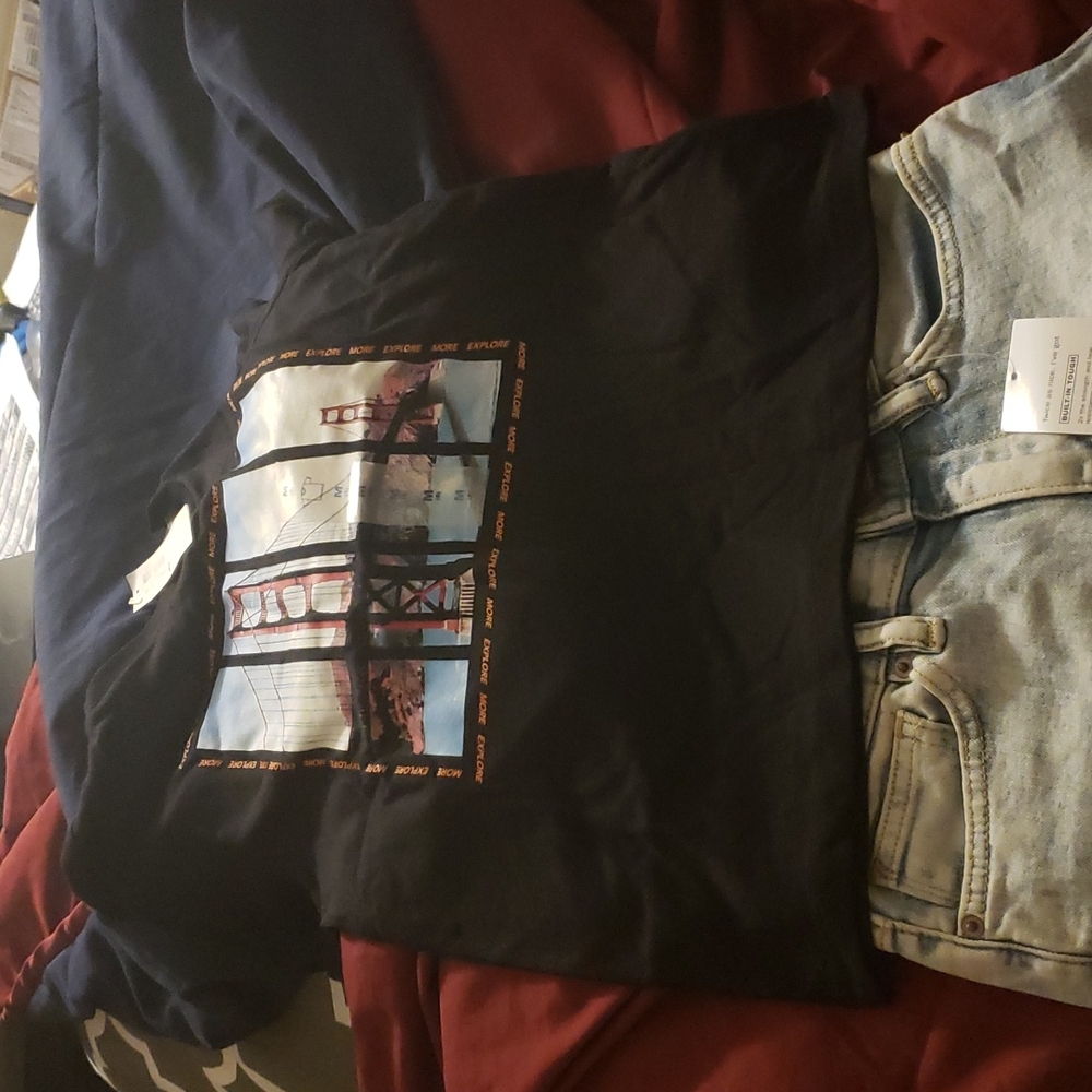 Boys t-shirt and shorts